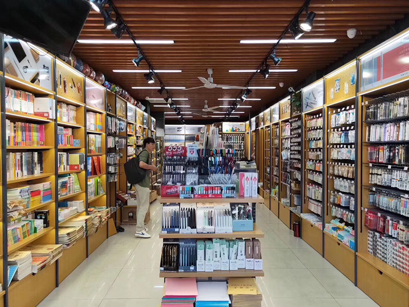 南寧文具店貨架,定制文體店展示架,文體店陳列架定制,廣州大唐貨架,大唐展示貨架