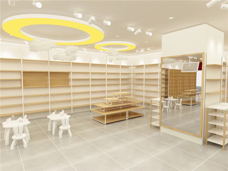 伊犁哈薩克三元店貨架,精品店展示架,家居百貨貨架
