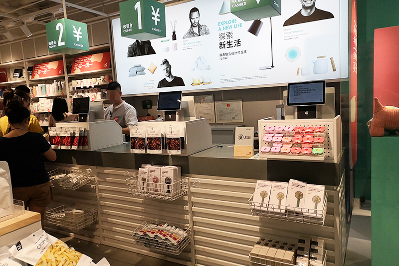 珠海精品店貨架，精品店陳列架，飾品貨架，展示貨架，大唐展示貨架，北歐風(fēng)貨架，三元店貨架