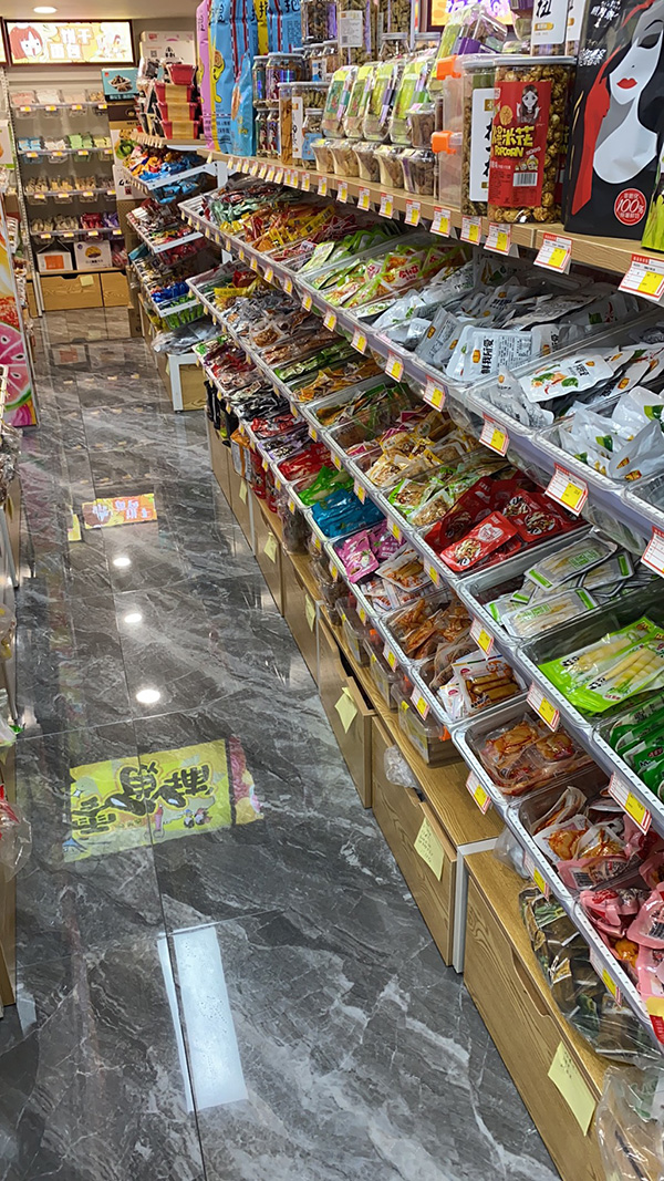 武漢大唐展示貨架,小食品陳列架,小零食店貨架