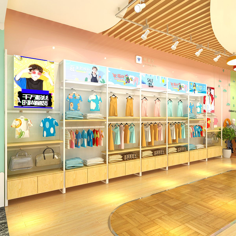 廣州孕嬰店陳列架,母嬰貨架定做,母嬰用品店貨架,大唐陳列架