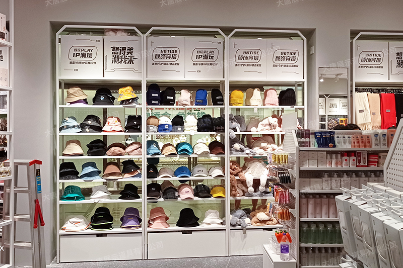 安徽精品店貨架，NOME貨架，諾米陳列架，大唐展示貨架，北歐風(fēng)貨架，三元店貨架